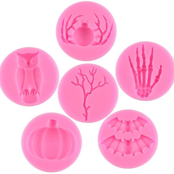 Other - Silicone Jello Candy Chocolate Fondant Molds Gothi